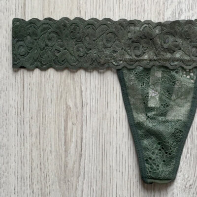 Tanga encaje verde 2