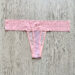 Tanga encaje P rosa 3