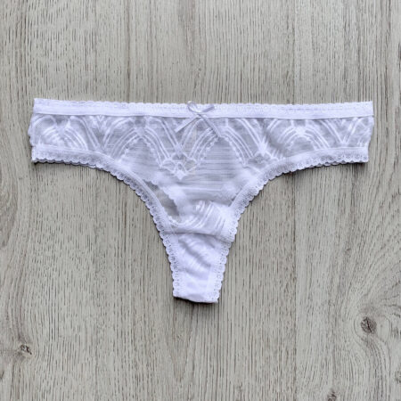 Tanga moño blanca 1