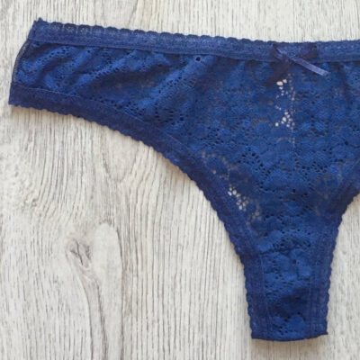 Tanga moño azul 2