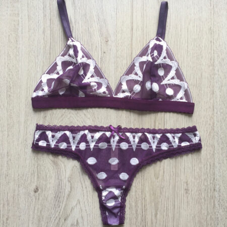 Conjunto basic morado 1