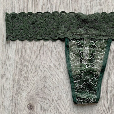 Tanga encaje verde 2