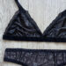 Conjunto basic negro brillante 2
